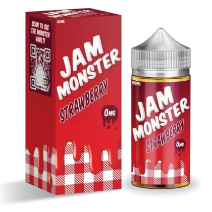 100ML | Strawberry by Jam Monster - Size#100ML~Strength#0MG>3MG>6MG