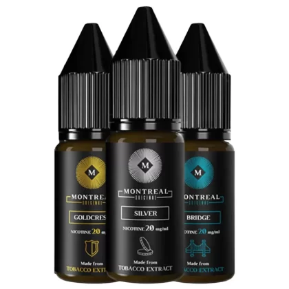 Montreal Original Nic Salt 10ml 20mg - Silver