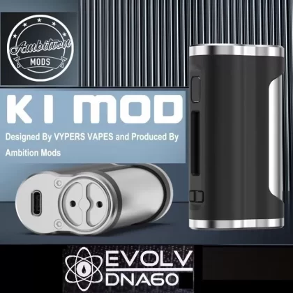 Box K1 DNA60W Black – Ambition Mods