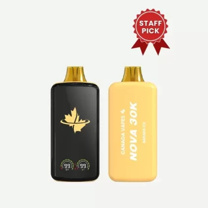 CV NOVA 30K – Banana Ice | Available All Provinces & Territories - Ejuicewarehouse