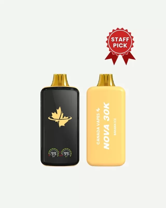 CV NOVA 30K – Banana Ice | Available All Provinces & Territories - Ejuicewarehouse