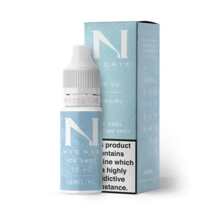 NICNIC 10ML ICE NIC SHOT 70VG 18MG