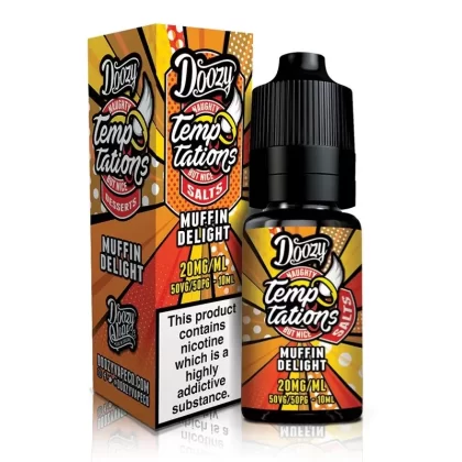 Muffin Delight By Doozy Temptations Salts 10ml