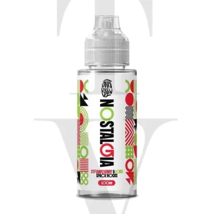 NOSTALGIA STRAWBERRY & KIWI SPACEROCKS 100ML SHORTFILL E-LIQUID BY OHM BREW