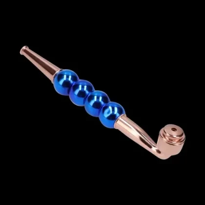 Metal Hand Pipe with Curvy Mid-Section