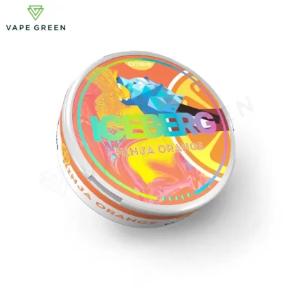Ninja Orange Nicotine Pouches by Iceberg