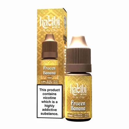 Habibi Frozen Banana Nic Salt Vape Juice - 10 Pack - 10mg