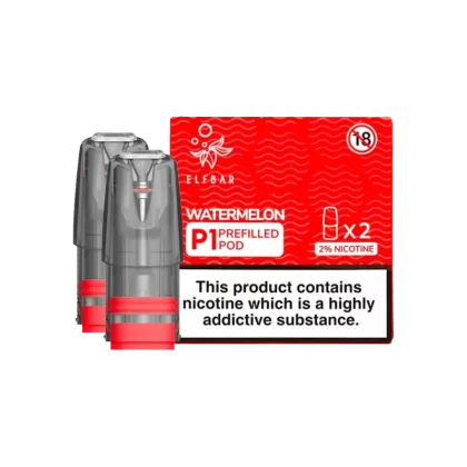 WATERMELON ELF BAR MATE P1 PREFILLED PODS - Eliquidsupply