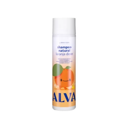 Shampoo Infantil Laranja Doce e Baunilha 250ml Alva