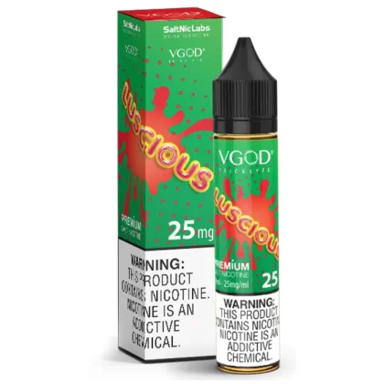 Luscious SaltNic E-liquid by VGOD 30ml (25mg, 50mg) - Vape Product, Vape Product