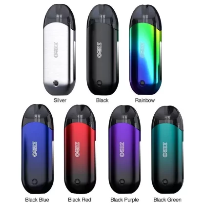 Vaporesso Renova Zero Mesh Pod Kit 650mAh - Color#Black Red>Black Purple>Black Blue>Black Green (22E670)