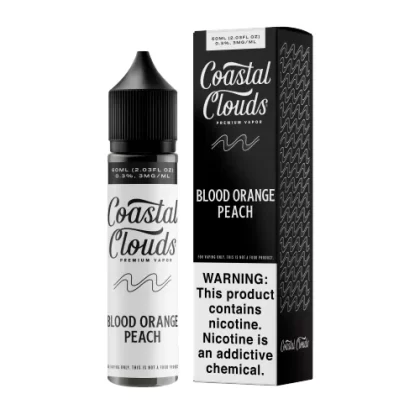 Blood Orange Peach by Coastal Clouds 60ml - Vape Product, Vape Product