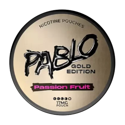Passionfruit Pablo Gold Edition Nicotine Pouches - Ecigwizard