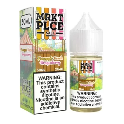 MRKTPLCE Pineapple Peach Dragonberry Salt Nic 30ml E-Juice - Eliquidsupply