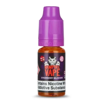 Strawberry Milkshake E-Liquid by Vampire Vape (10ml) - 3mg