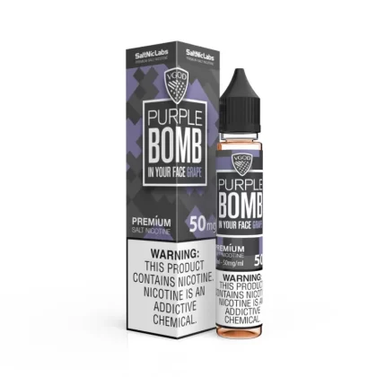 VGOD Purple Bomb SaltNic 30ml Salt E-Juice - Ecigmafia
