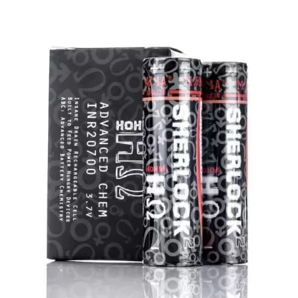 Hohm Tech Sherlock Hohm 2 20700 3116 mAh 47.1A Battery (DISCONTINUED) - Single Battery - Sherlock Hohm 2, Pack of 2 - Sherlock Hohm 2 (+$9)