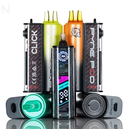 L&A X Pyne Pod Click 40K Disposable FULL KIT - 0% Zero Nic - Cool Mint