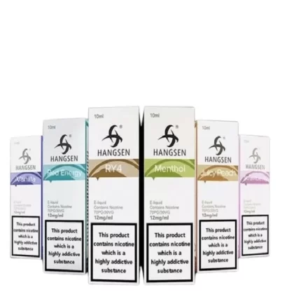 5x Hangsen E Liquid 10ml – All Flavours – 10ml TPD - Vapestorm Co