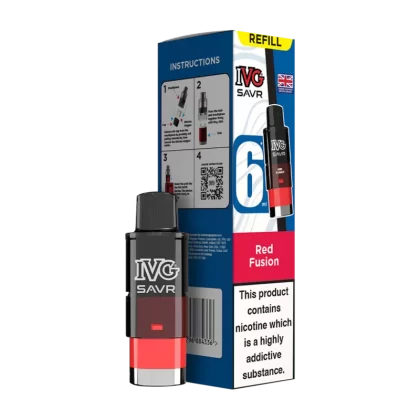 Red Fusion IVG SAVR Refill Pack - 20mg - Vape Product