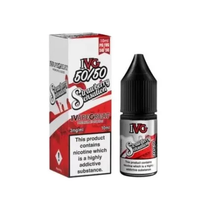 IVG 10ml Nic Salts – Strawberry Sensation