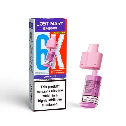 Lost Mary BM6000 Prefilled Pod Cherry Ice - Ecigpremium