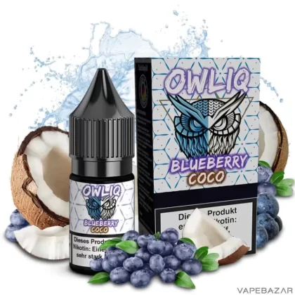 Owliq Liquid – Blueberry Coco - Vapebazar