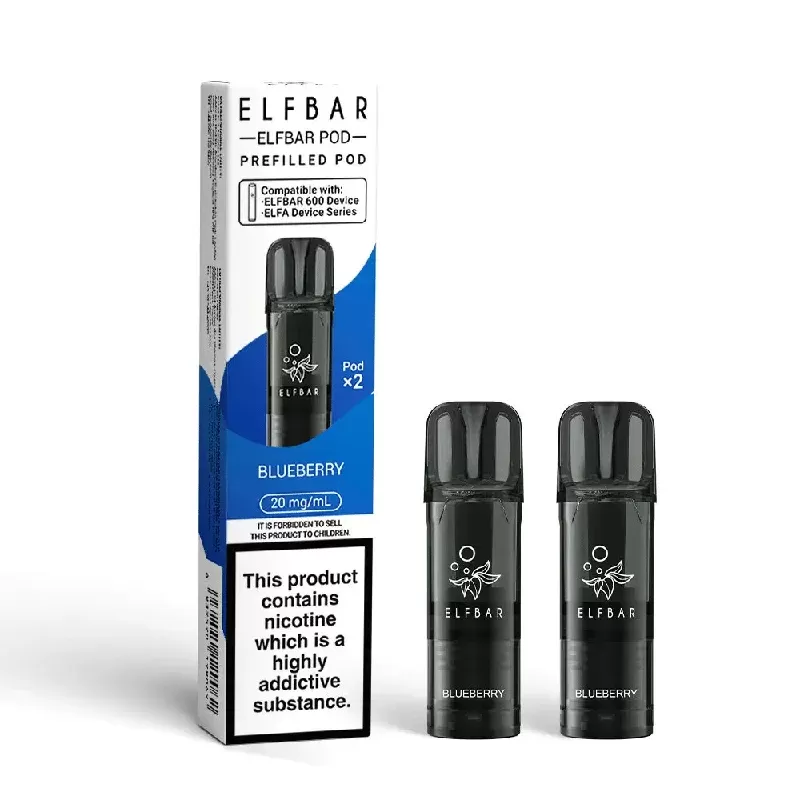 Elf bar 600 Prefilled Pod Blueberry - Ejuicewarehouse