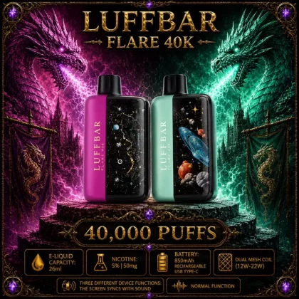 LUFFBAR Flare 40K - Straw Nana - Vapeciga