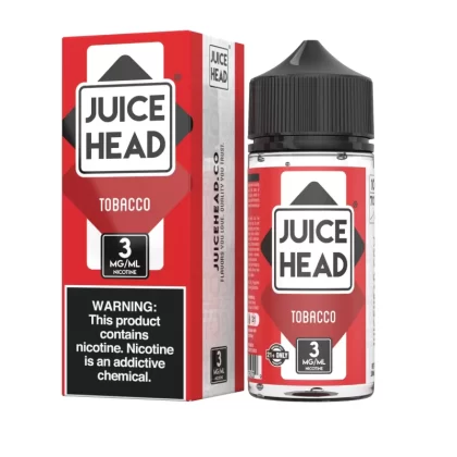 Juice Head - Tobacco - 100ML E-Liquid - 3MG