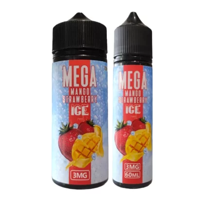 MEGA Mango Strawberry Ice 60ml & 120ml – GRAND E-LIQUIDS - Vapebazaar Pk