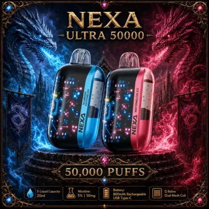 NEXA Ultra 50000 - Raspberry Jam (BLK Series)