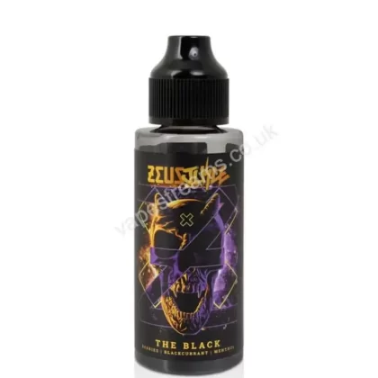 The Black 100ml E-Liquid Shortfill by Zeus Juice - Vapestreams Co