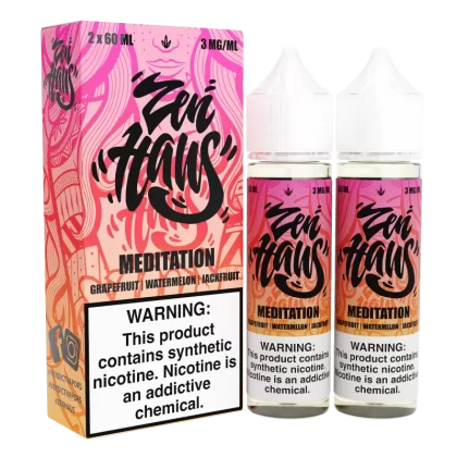 Meditation by ZEN HAUS E-Liquid 2X 60ml