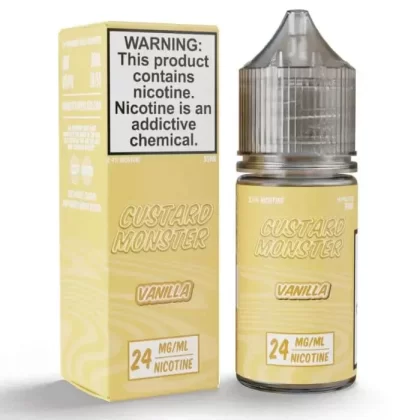 Vanilla Nicotine Salt by Custard Monster - Size#30ml~Nicotine#24MG>48MG