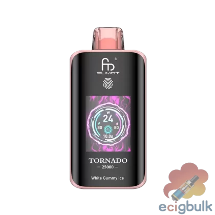 Fumot Tornado 25000 Smart Touch Disposable Vape – 25K Puffs, Dual Mesh Coil