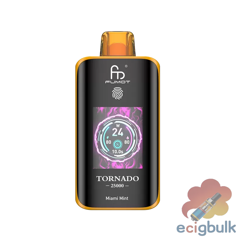 Fumot Tornado 25000 Smart Touch Disposable Vape – 25K Puffs, Dual Mesh Coil - Image 2