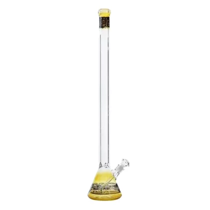 Tall AF Bong – 30in - Color#Orange>Black>Red>White>Blue (97BB68)