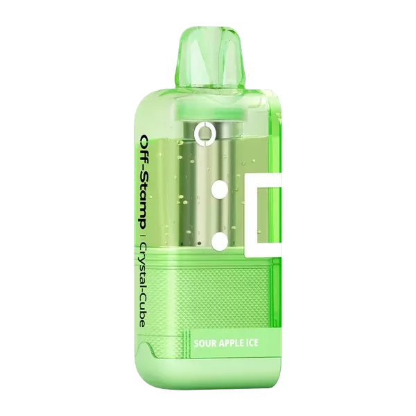 Sour Apple Ice Off Stamp X-Cube Disposable Crystal - Customer Group#Consumer~Nicotine#50mg~Size#Single>5 Pack