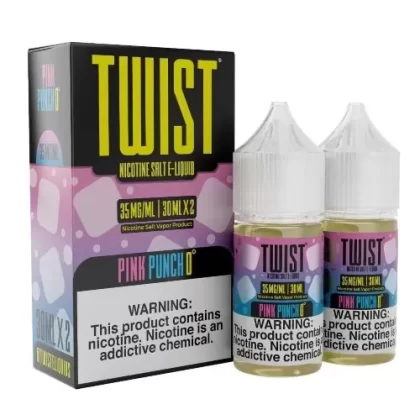 Twist E-Liquid Salts – Pink Punch 0 2x30ml - Vape Product, Vape Product