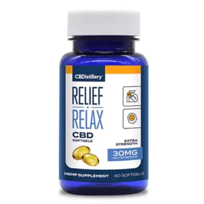 Full Spectrum CBD Capsules – 60ct. – CBDistillery