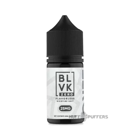 BLVK Zero Salt – Flavorless 30mL - Nicotine Strength#25mg>35mg>50mg
