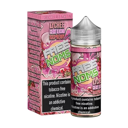 Lychee Cherry Blossom Raspberry by Free Noms 120ml - Vape Product, Vape Product