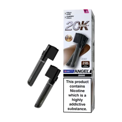 Brown Edition Vapes Bars Angel 20k Refill Pack - 20mg - Vape Product (F7C375)