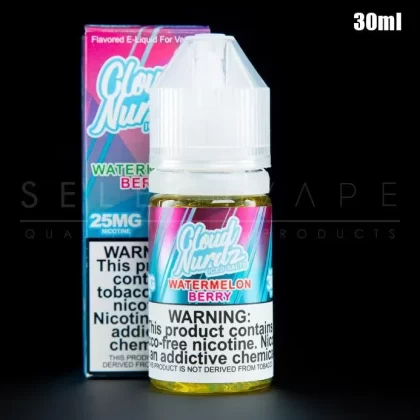 Cloud Nurdz – Watermelon Berry Iced Nic Salt 30ml