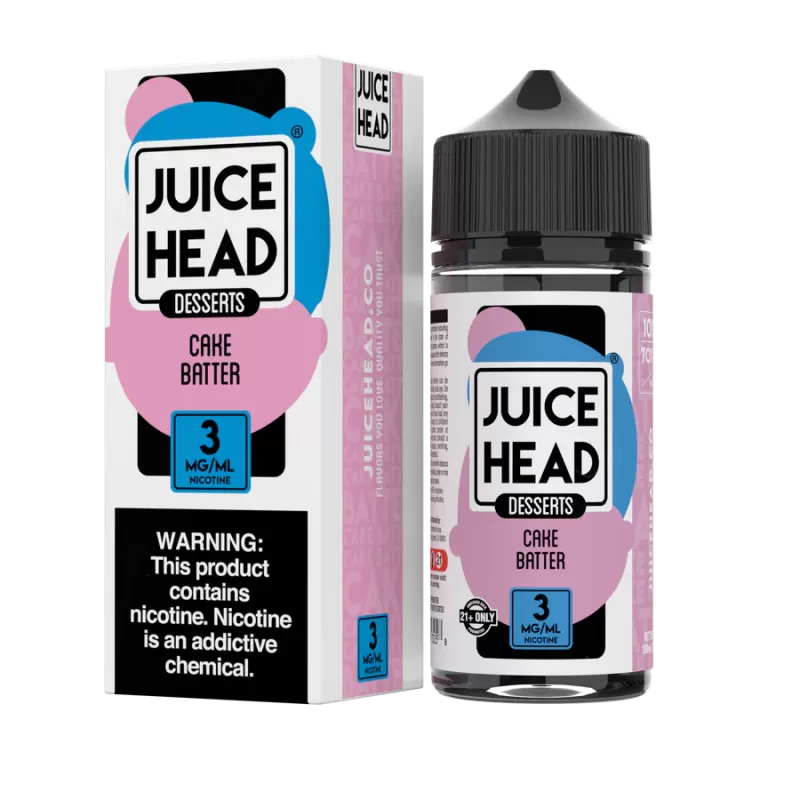 Juice Head Desserts - Cake Batter - 100ML E-Liquid - 6MG