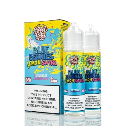 The Finest E-Liquid - Sweet & Sour - Blue Berries Lemon Swirl - 120ml (DISCONTINUED) - 3mg