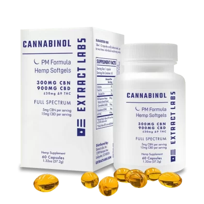 Extract Labs CBN Capsules | PM Formula - Ejuicewarehouse