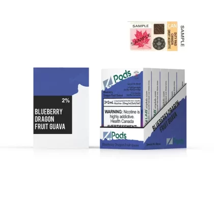 ZPODS – BLUEBERRY DRAGON FRUIT GUAVA