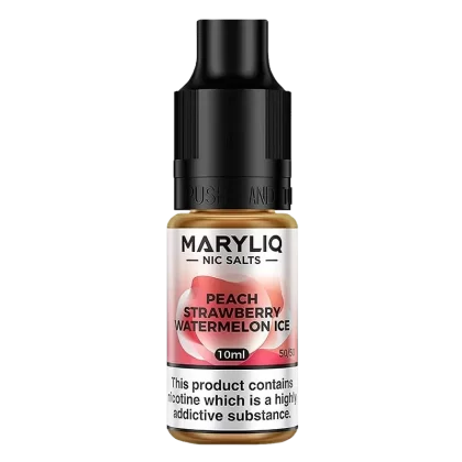 Maryliq Peach Strawberry Watermelon Nic Salt by Lost Mary Vape
